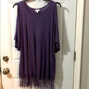 Purple blouse